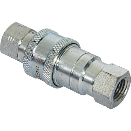Aftermarket 14 IN HYDRAULIC COUPLER SIMILAR TO FISHER OEM A1587 BULK, 100 PER BOX 1304326
